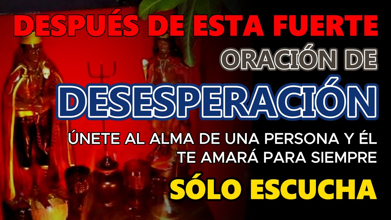 CON TRES NUDOS DEJARÁ EL ORGULLO. ORACIÓN INFALIBLE. AMOR DE VUELTA-ORACIÓN DEL DOMINIO Y DESESPERO