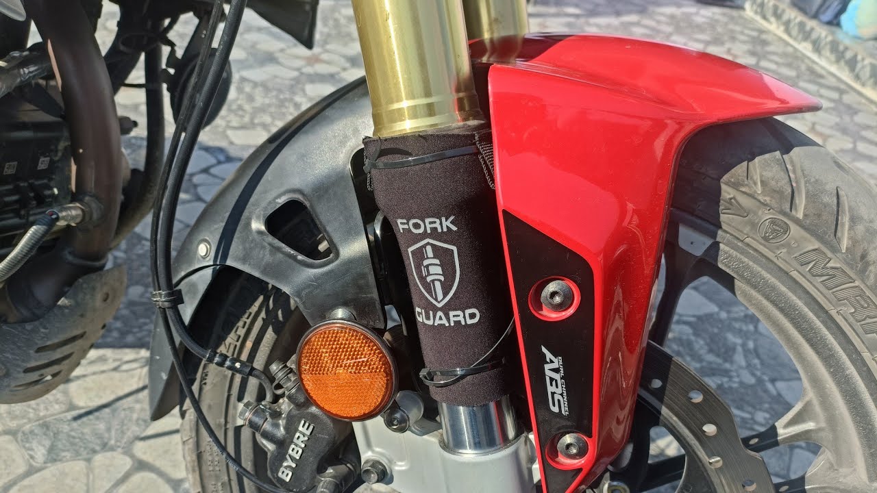 X tream 250r Front fork seal cover // usd suspension protection 