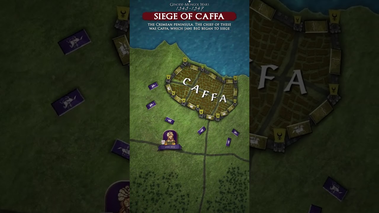 Siege that Caused the Black Death - Caffa 1345-1347 SHORT