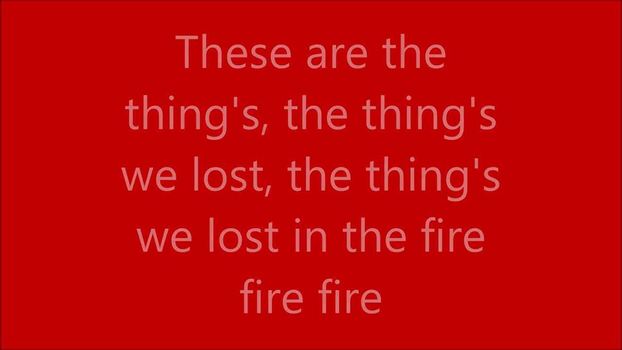 Bastille - Things We Lost In The Fire - Lyrics