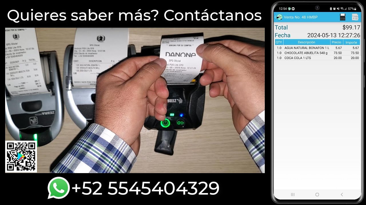 Reemplazar LOGO PERSONAL en TICKET impresora Zabra Genérica | Android POS Lite Granel
