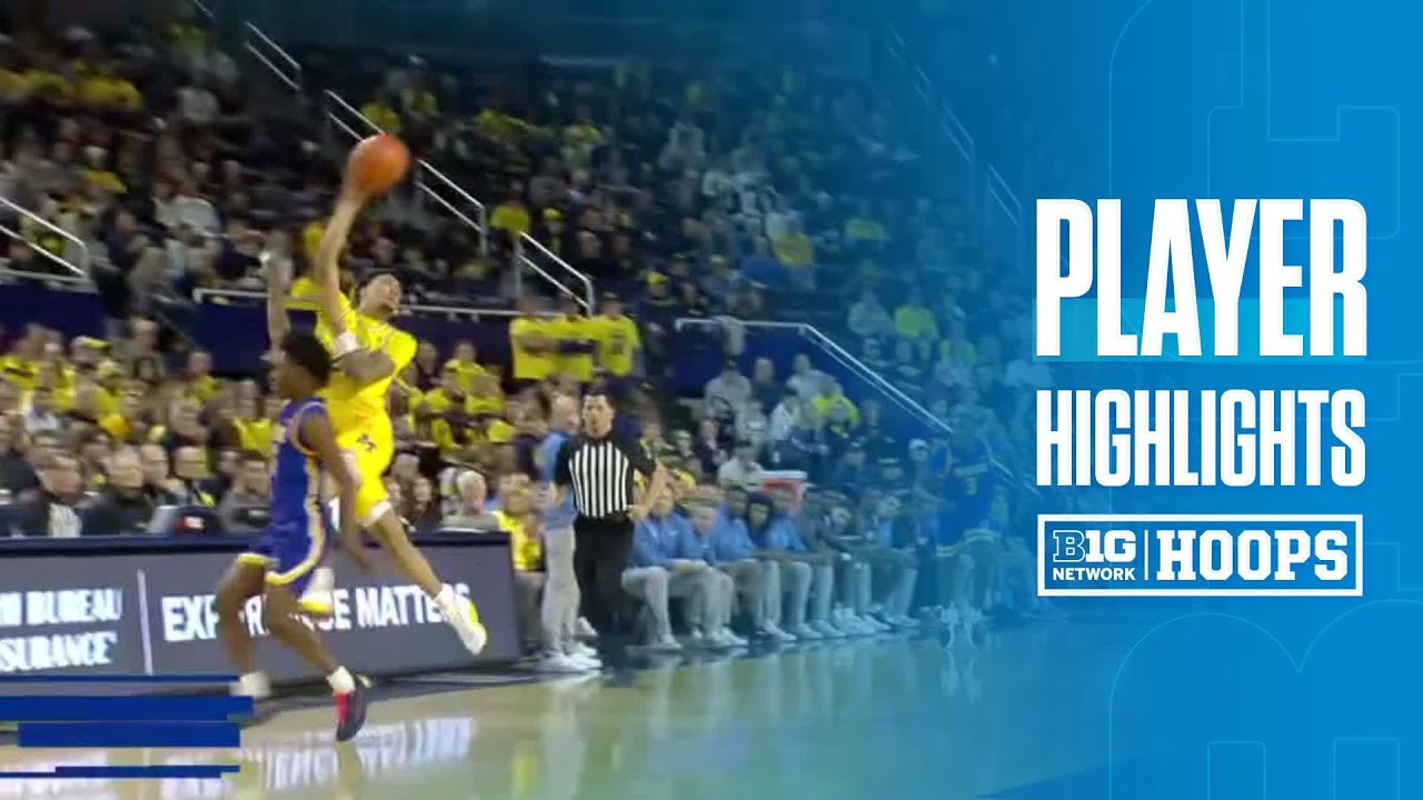 Morez Johnson DROPS 24 PTS & 11 REB vs. McNeese State | Michigan Basketball | 12/29/2025