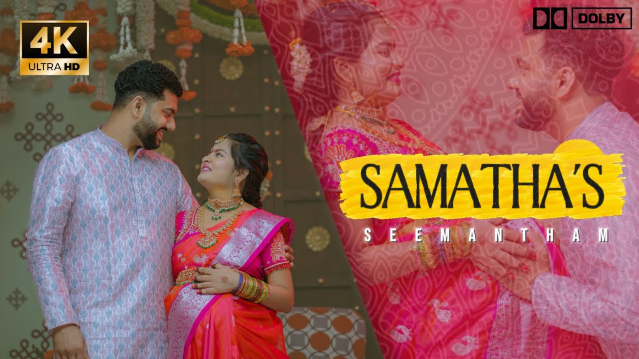 SAMATHA’S SEEMANTHAM | 4K ULTRA HD | Telugu Seemantham Highlights | Baby Shower Ceremony
