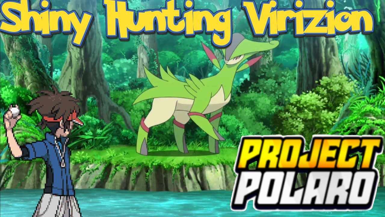 Shiny Hunting Virizion in Project Polaro