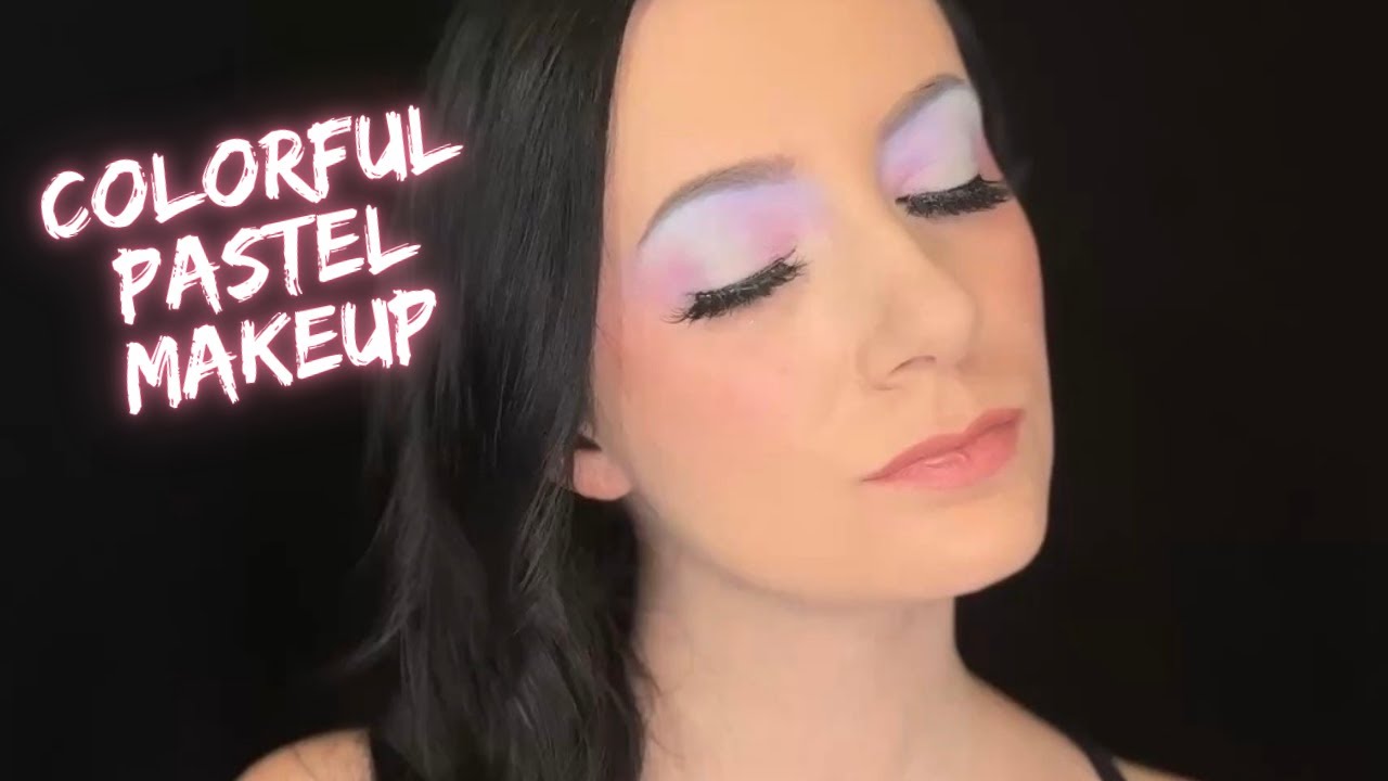 Colorful Soft Pastel Makeup Tutorial