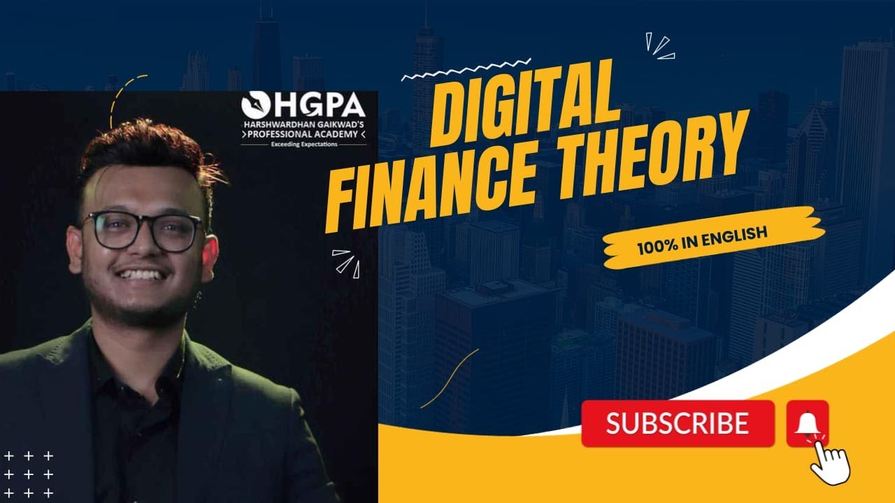 CMA FINAL SFM 2022 - DIGITAL FINANCE THEORY | SHORT REVISION VIDEOS | CMA FINAL EXAM | HGPA CLASSES