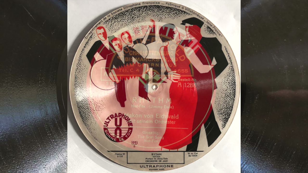 HAKON VON EICHWALD: Rhythm - The Scat Song 1932 Stockholm Jazz