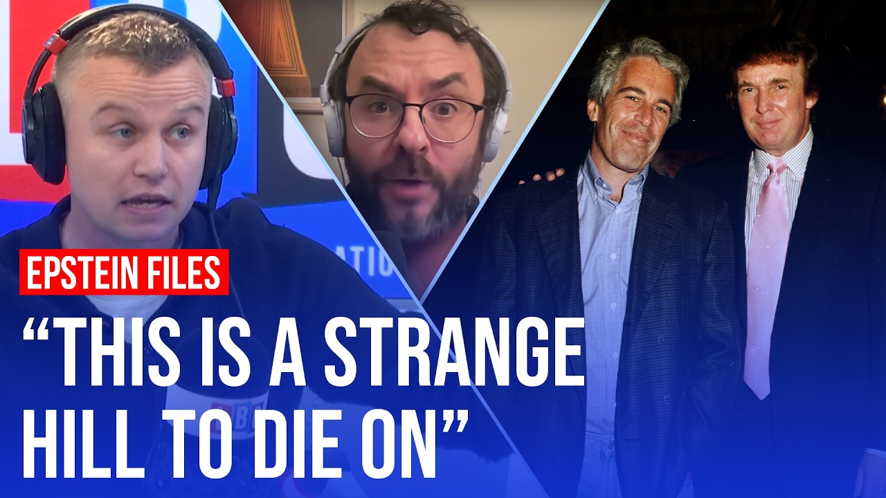 Confronting the 'face of Epstein scepticism' | LBC