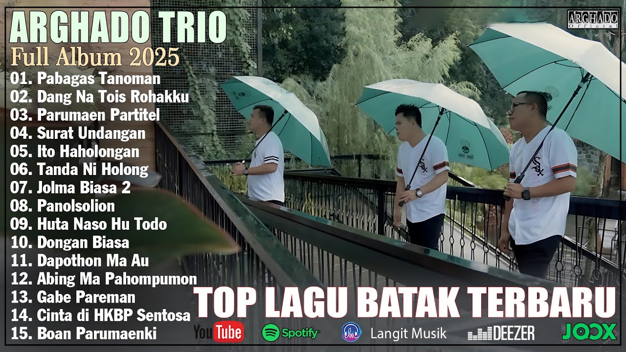 Arghado Trio - Kompilasi Lagu Batak Terpopuler 2025 | Album Batak Terbaik Enak Didengar Saat Santai