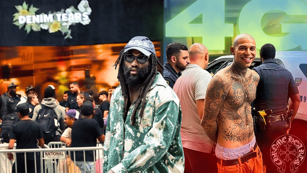 How 4G Seller Got ARRESTED Shutting Down SOHO + Denim Tears NYFW Pop Up Vlog