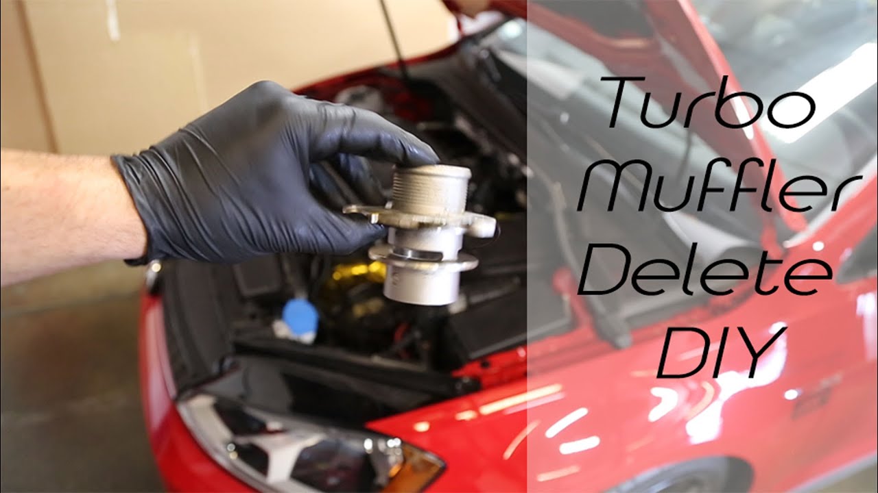 DIY MQB Turbo Outlet (Muffler Delete) Removal & Install (Audi/Volkswagen GTI/Golf R/A3/S3)