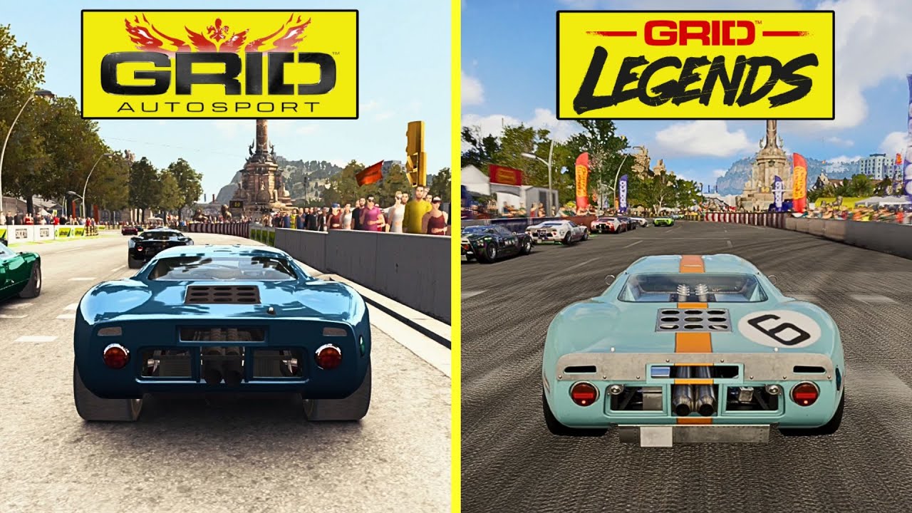 Grid Legends vs Grid Autosport Nintendo Switch 2 Performance Mode Graphics Comparison
