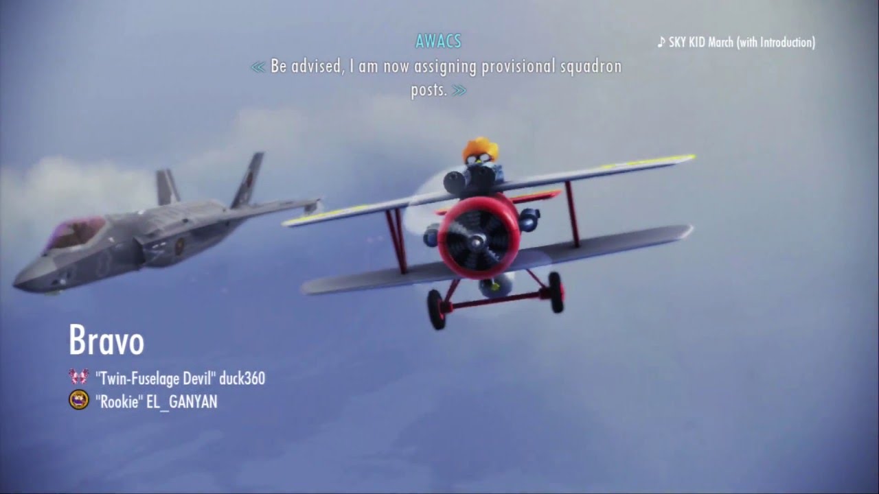 Ace Combat Infinity: Sky Kid Test Lv15