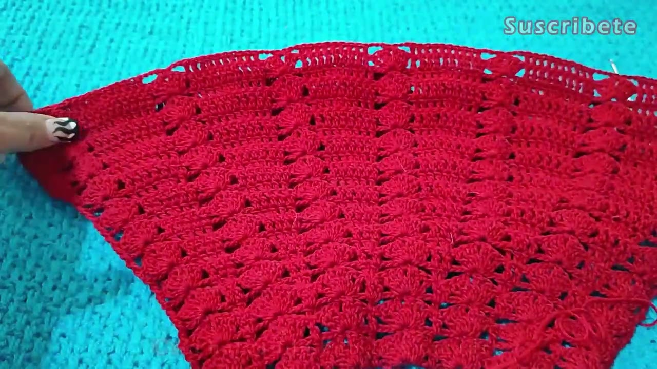 COMO TEJER ELEGANTE VESTIDO ESTILO HALTER A CROCHET parte #2 FACIL Y RAPIDO TODAS LAS TALLAS