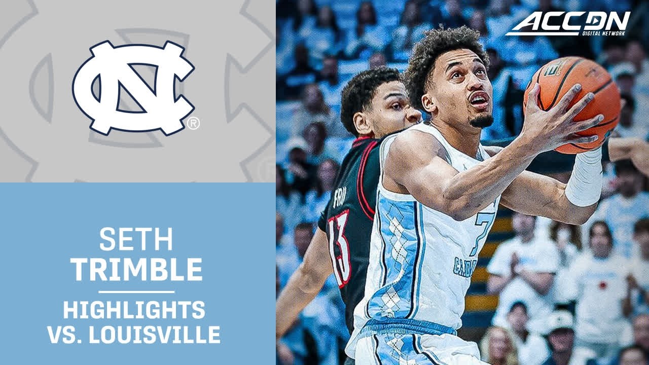North Carolina's Seth Trimble Highlights vs. Louisville