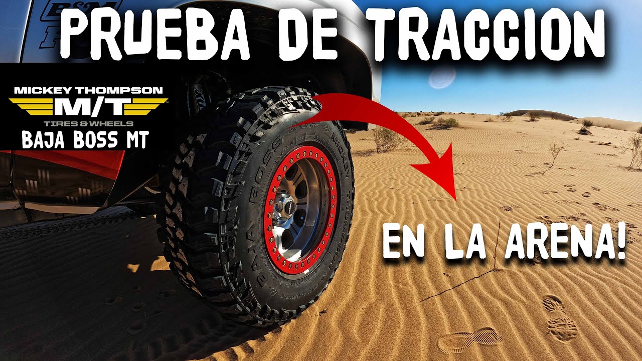 Mickey Thompson BAJA BOSS Valen la PENA? [RESEÑA EXTREMA!]