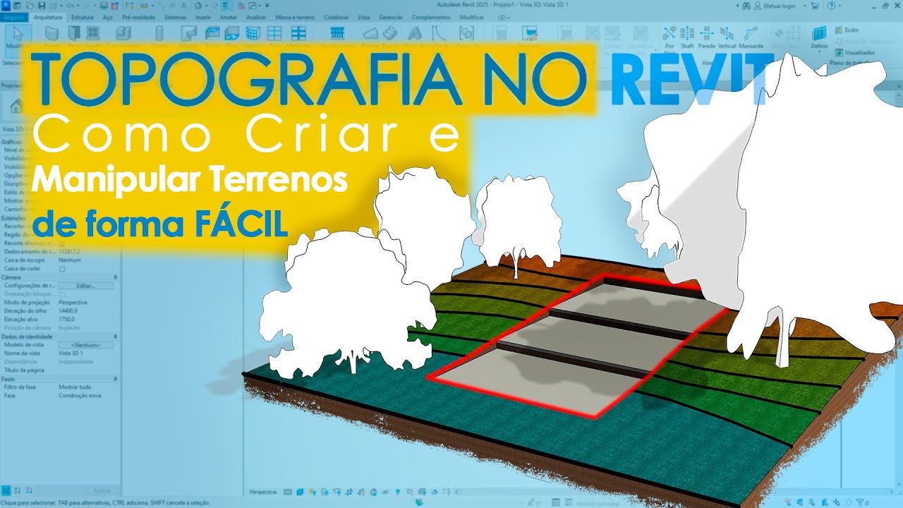Topografia no Revit: Como Criar e Manipular Terrenos de forma fácil