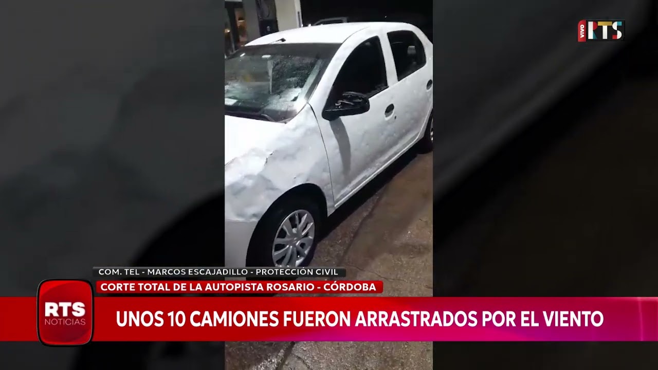 🚨 URGENTE | FUERTE TORMENTA GOLPEA A SANTA FE