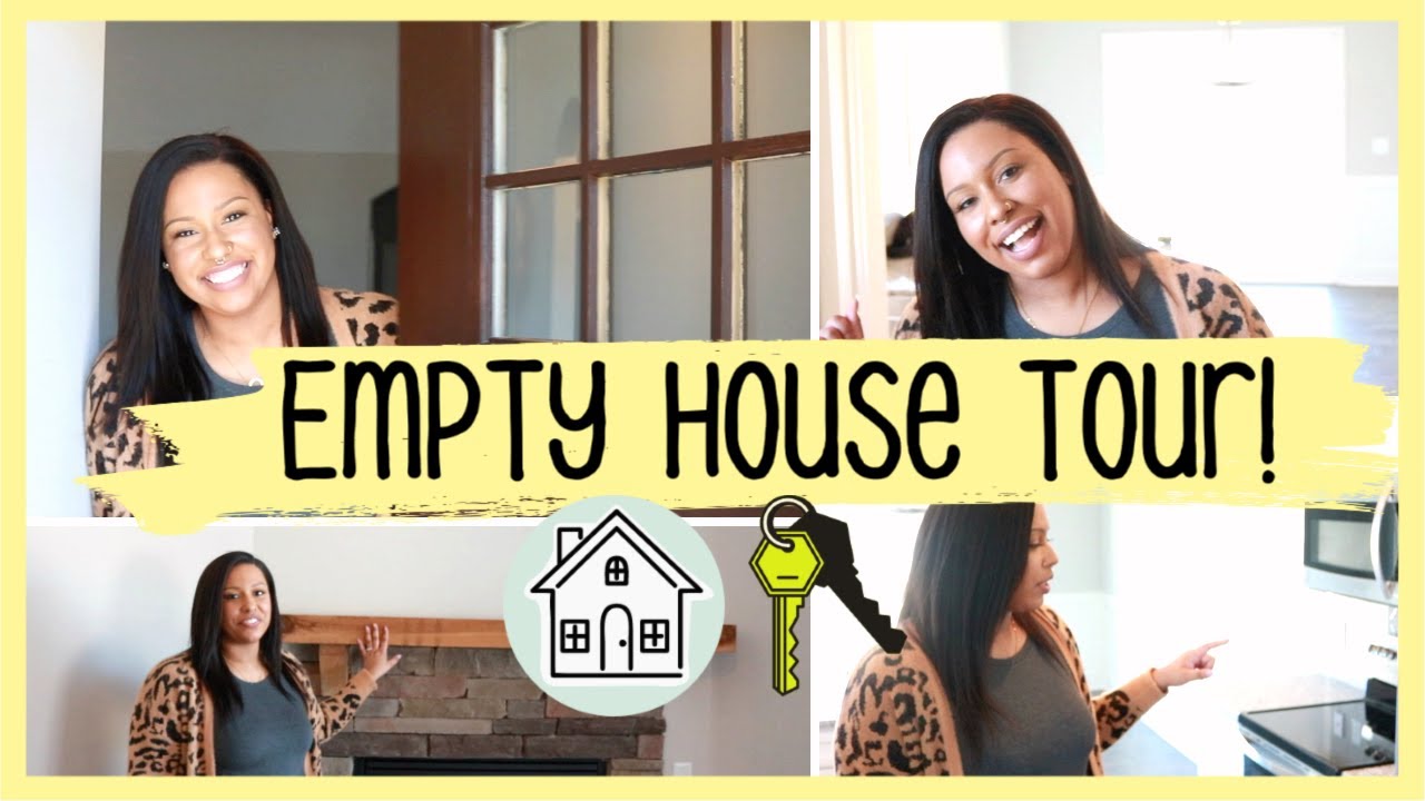 Empty House Tour! | Our First House | TheHeartsandCake90