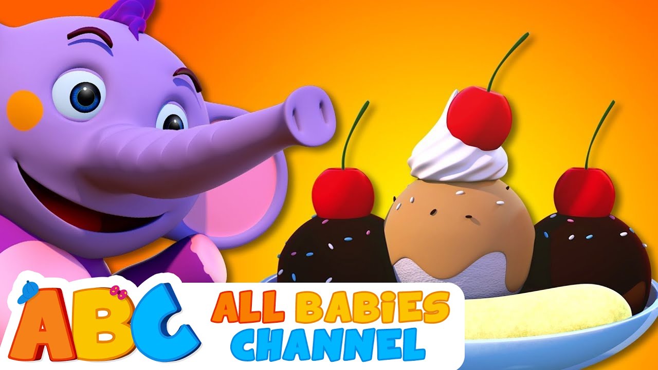 ICE CREAM SONG + More Nursery Rhymes & Kids Songs | All Babies Channel