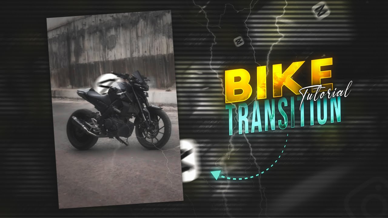 Capcut New Bike Transition Video Editing | Capcut tutorial | Edit with bk