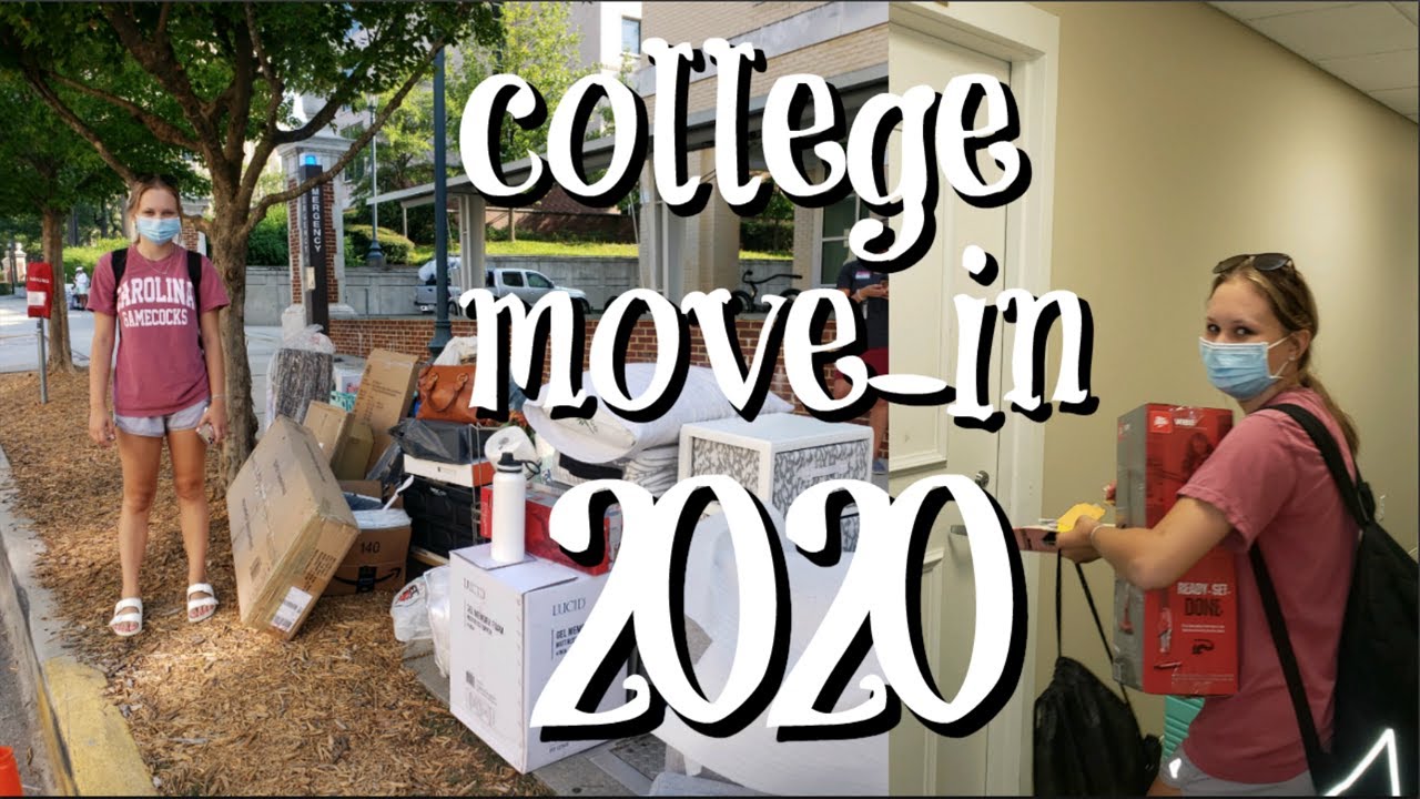 college move in vlog 2020 l university of south carolina