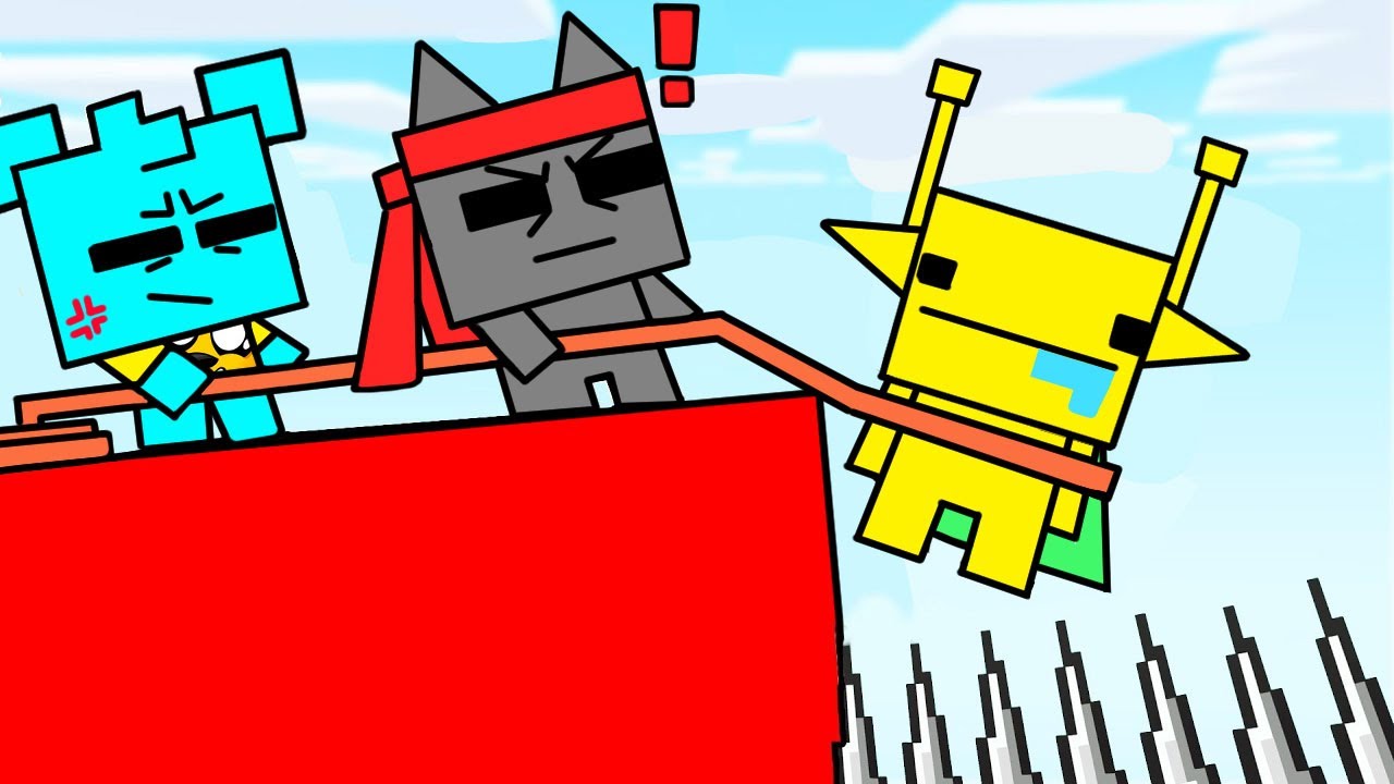 Este Juego ARRUINÓ Nuestra AMISTAD... 😂 SPRUNKI SIMON en PICO PARK ROBLOX