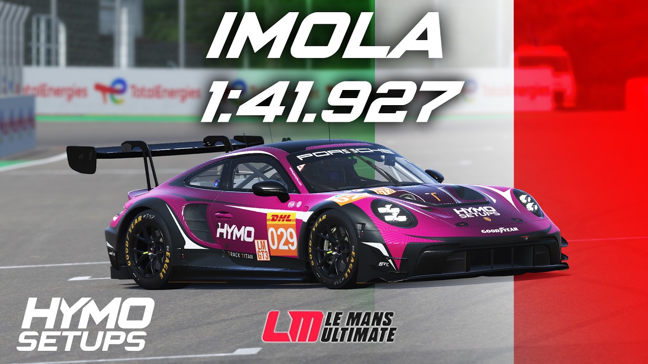 LMU Hotlap | Porsche 992 LMGT3R @ Imola | V1.2.3 | Le Mans Ultimate