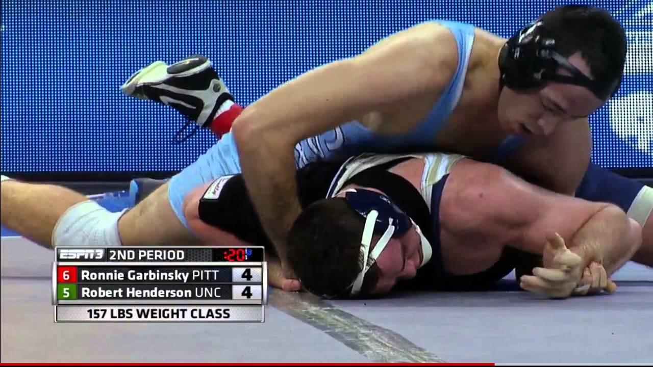 157lbs ACC Wrestling: Robert Henderson vs Ronnie Grabinsky