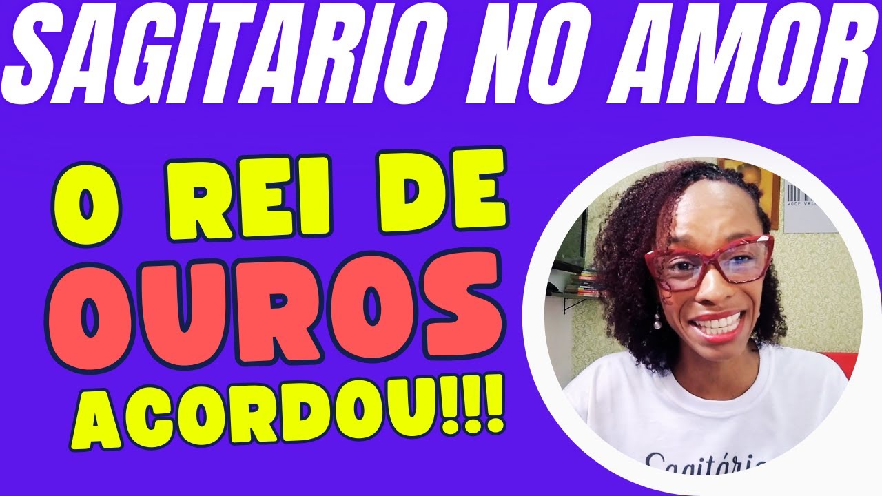 SAGITÁRIO NO AMOR ♐ A TORRE PASSOU PARA FAZER O REI DE OUROS ACORDAR!!!
