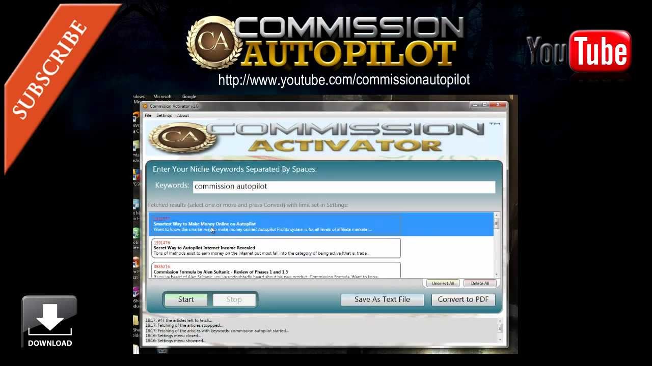 Commission Autopilot Review by Real User!