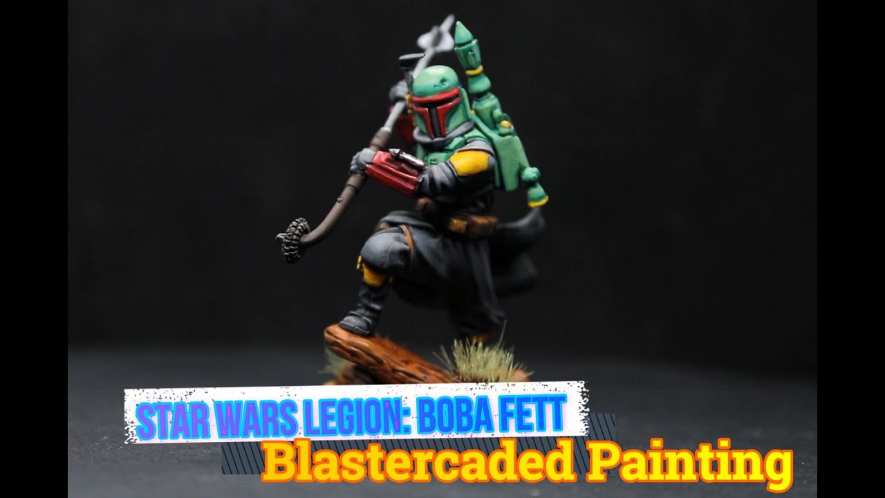 Painting Star Wars Legion: Boba Fett (Daimyo)