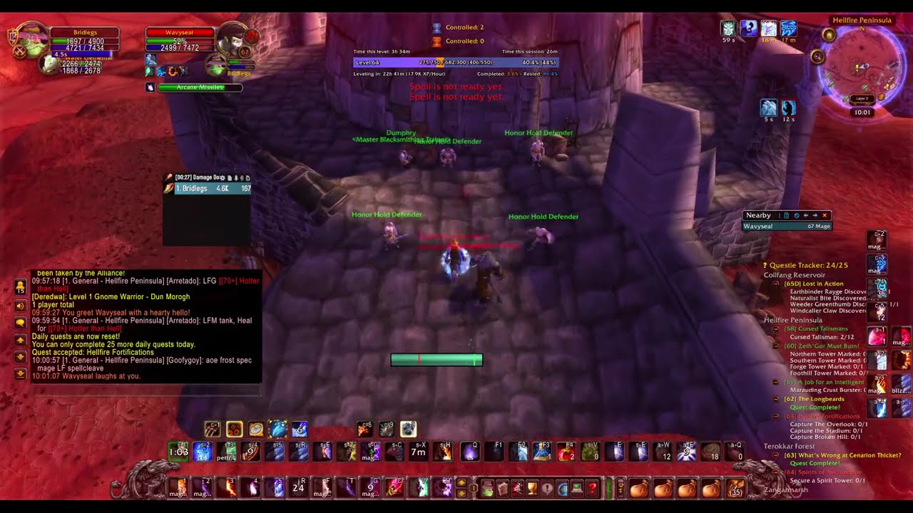 blocked the pom pyro 3.5.26 wavyseal tried to gank failed tbc classic anniversary mage v mage