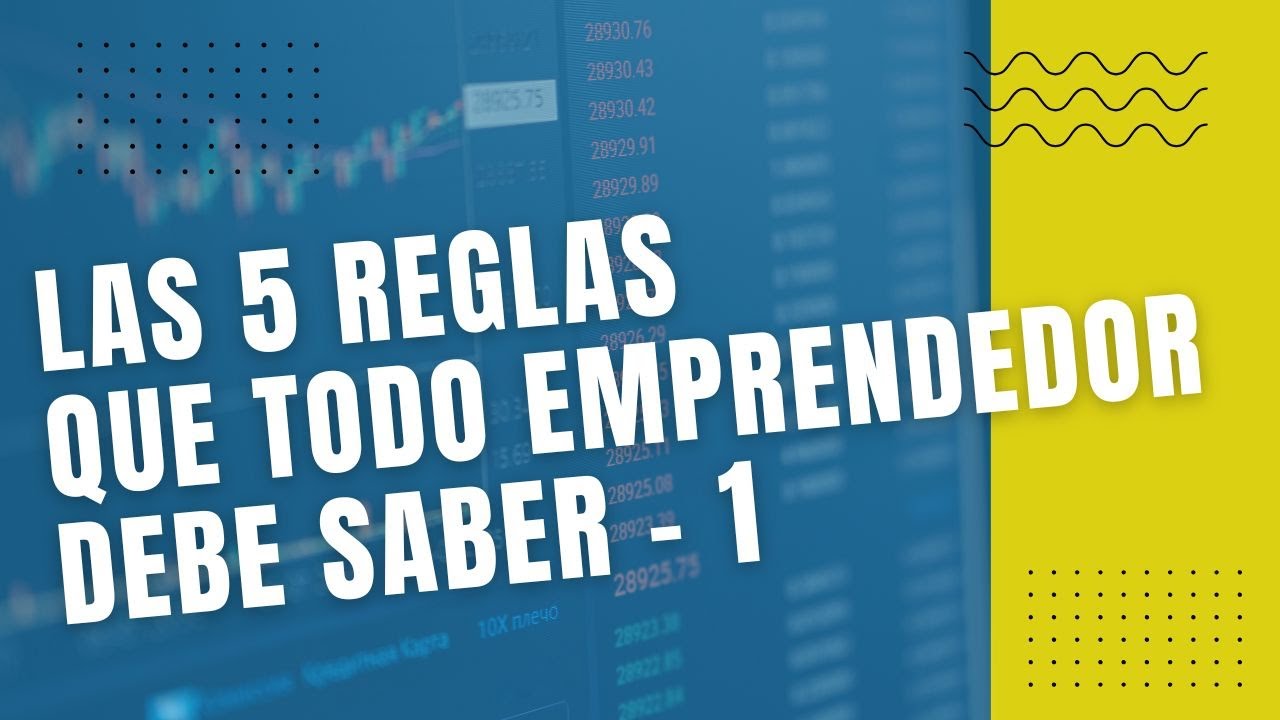 💼 Emprender sin arruinarte | las 5 reglas que te ahorran dinero