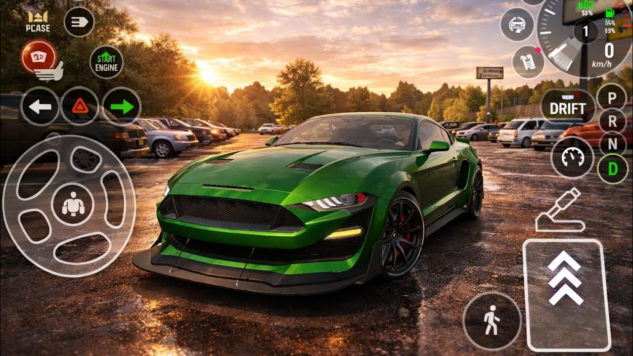 FORD MUSTANG GT 500 | CAR PARKING DRIVING SCHOOL 
