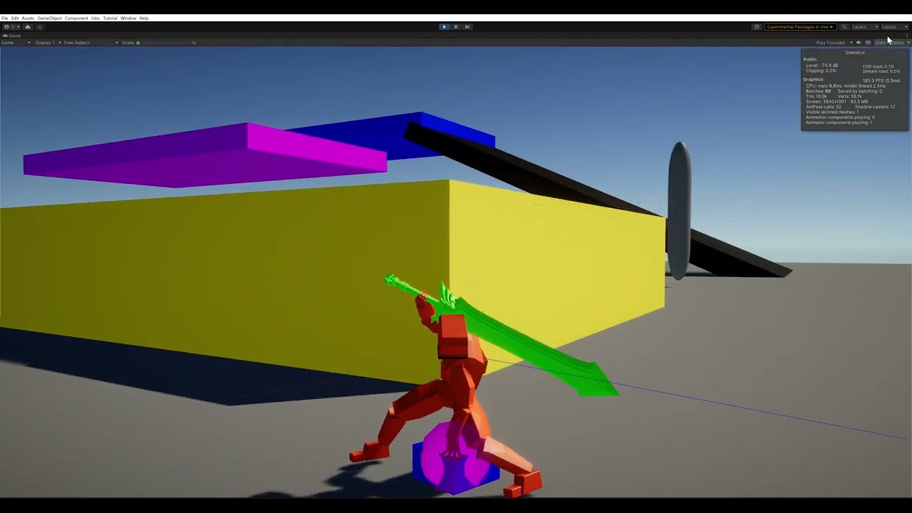 Unity Third person Sword/Melee combat system