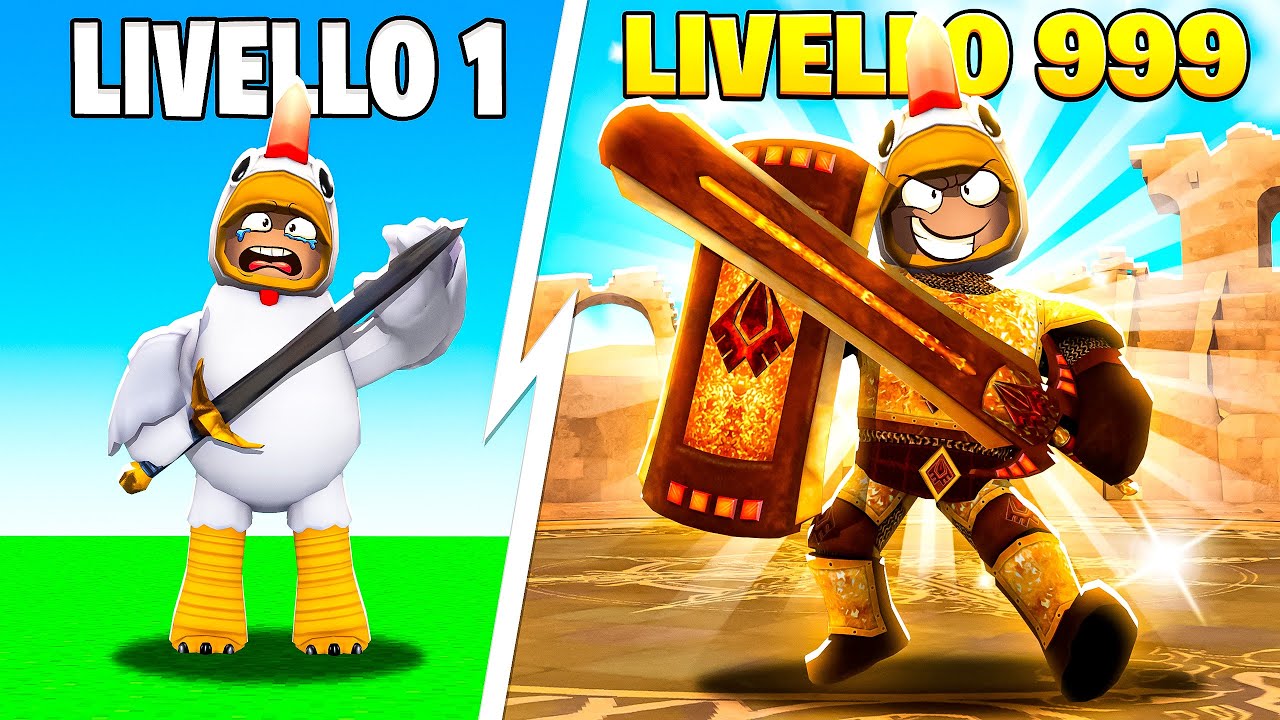SONO DIVENTATO UN GLADIATORE SU ROBLOX!!