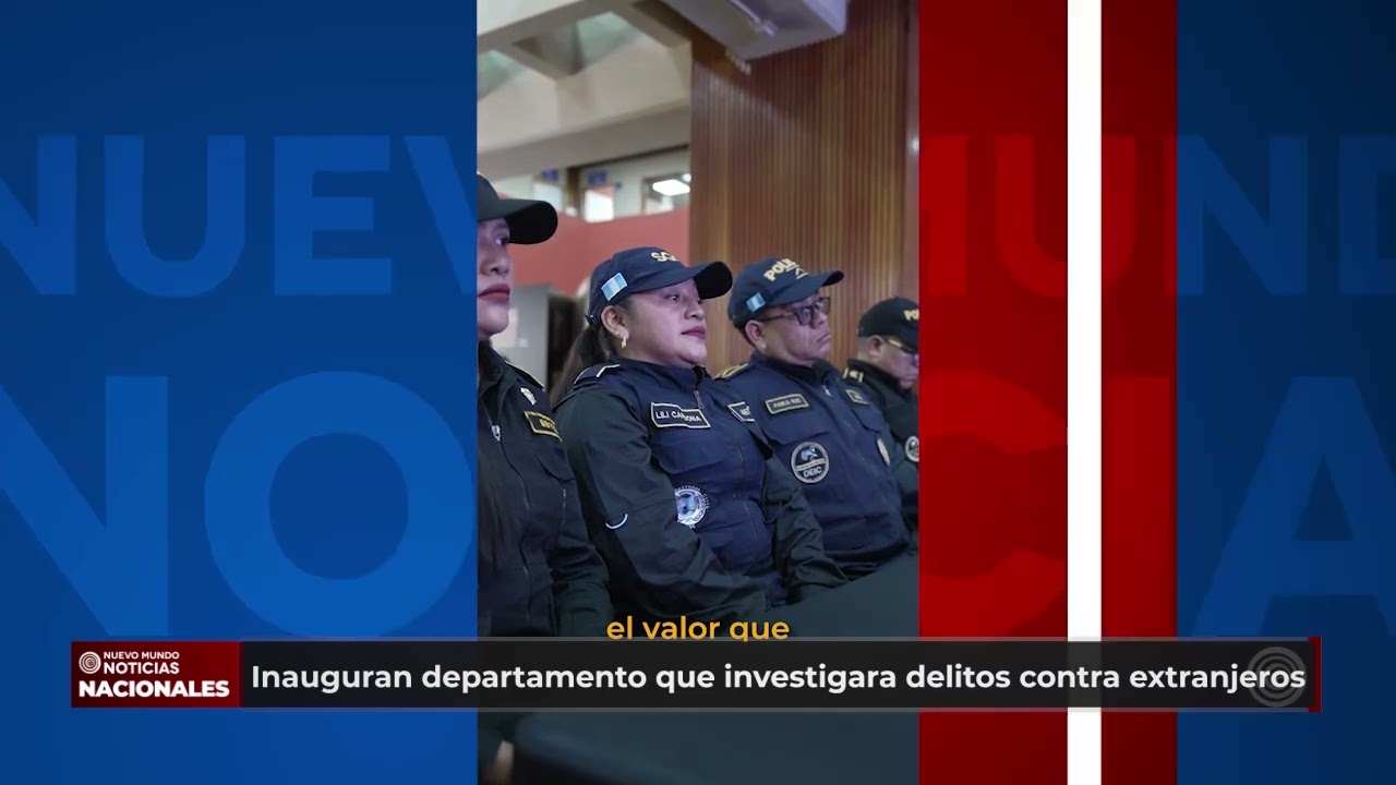 Unidad especial de la PNC para proteger turistas inicia funciones