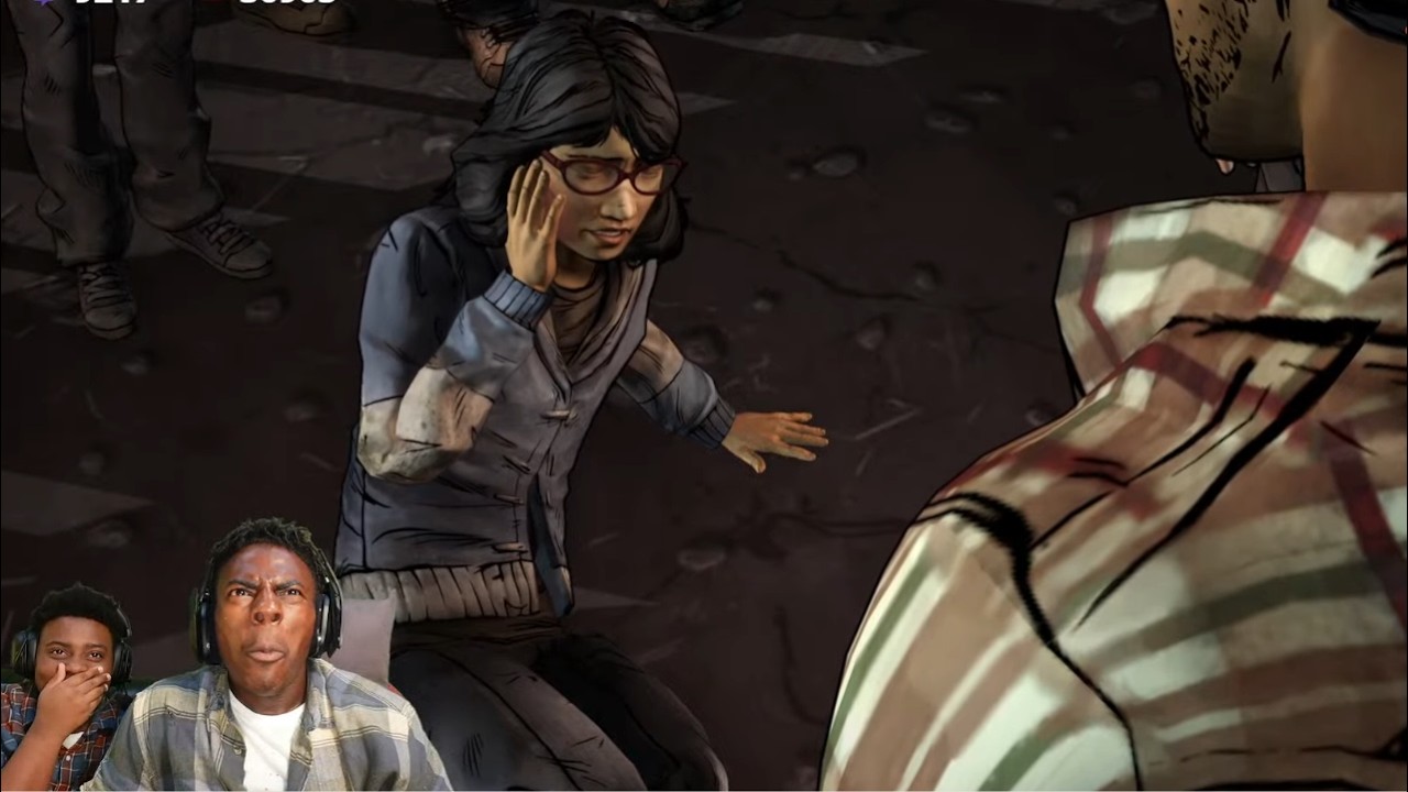 iShowSpeed Reacts To Carlos Slapping Sarah In The Walking Dead 💀😂
