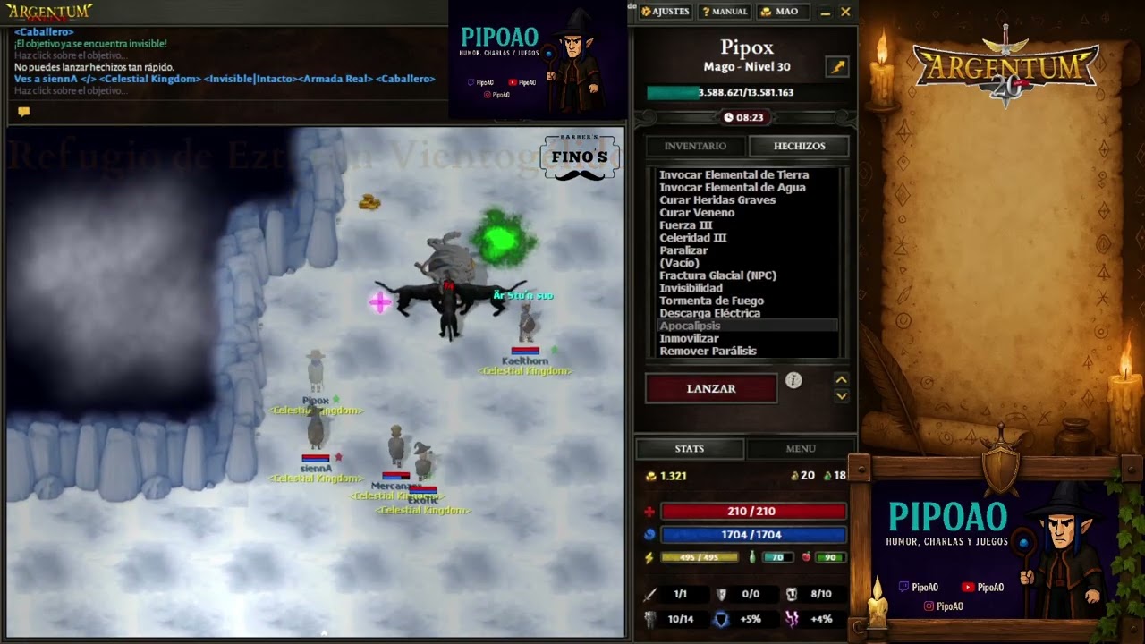 El Despertar de celestial 2.0 - Argentum Online 20 - Pipox