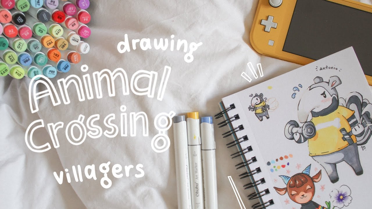 🌼 let's draw animal crossing villagers w// ohuhu 🌱