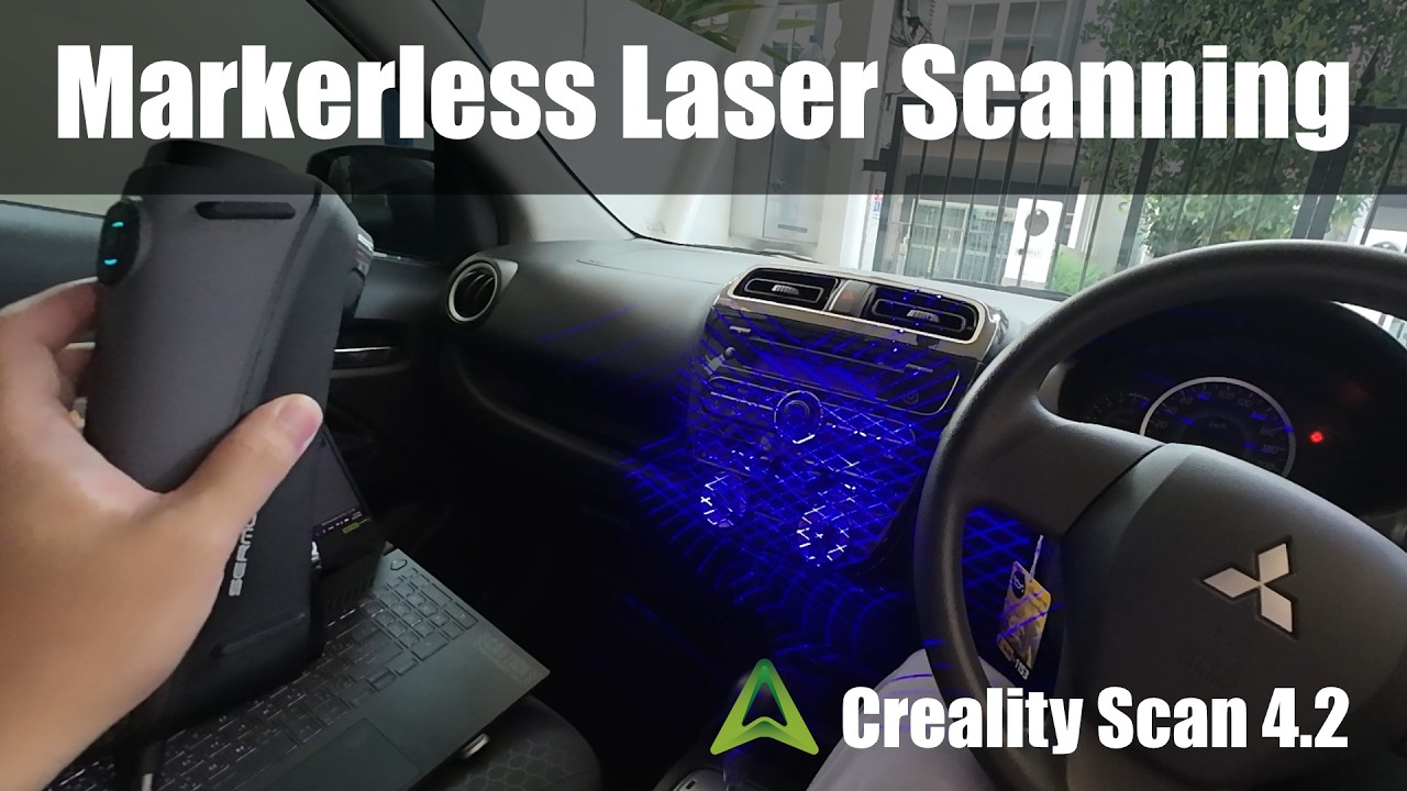 Markerless Laser Scanning Test &ndash; Creality Scan 4.2 Update