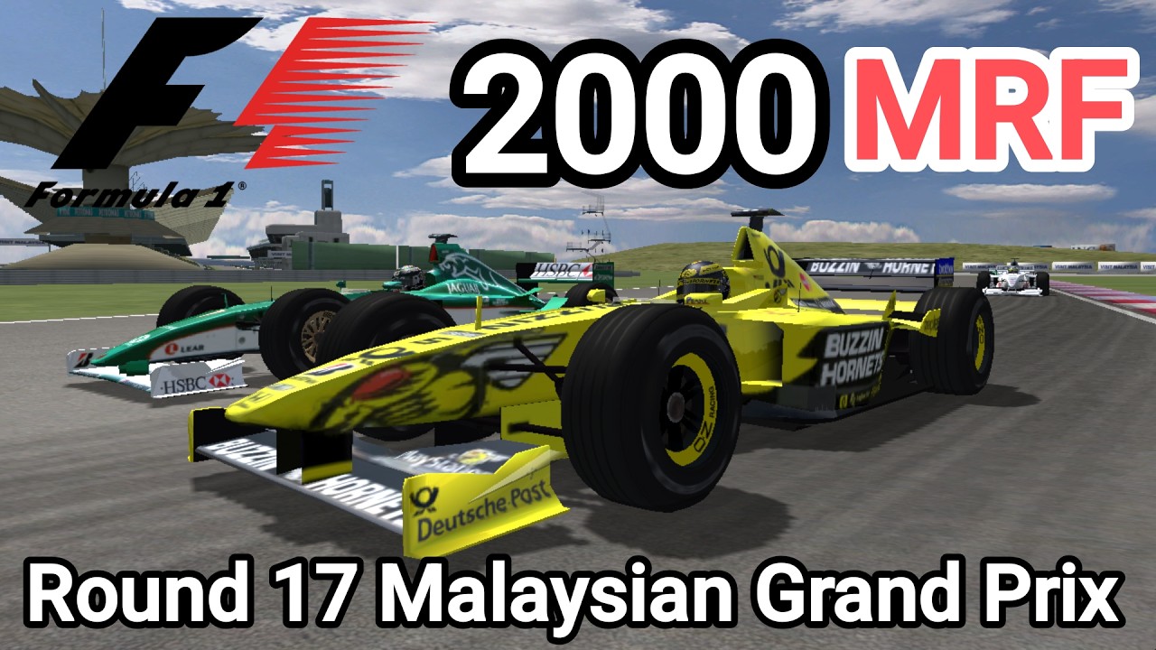 MRF Season 8 F1 2000 Season Round 17 Malaysian Grand Prix Season Finale with Hungarian commentary