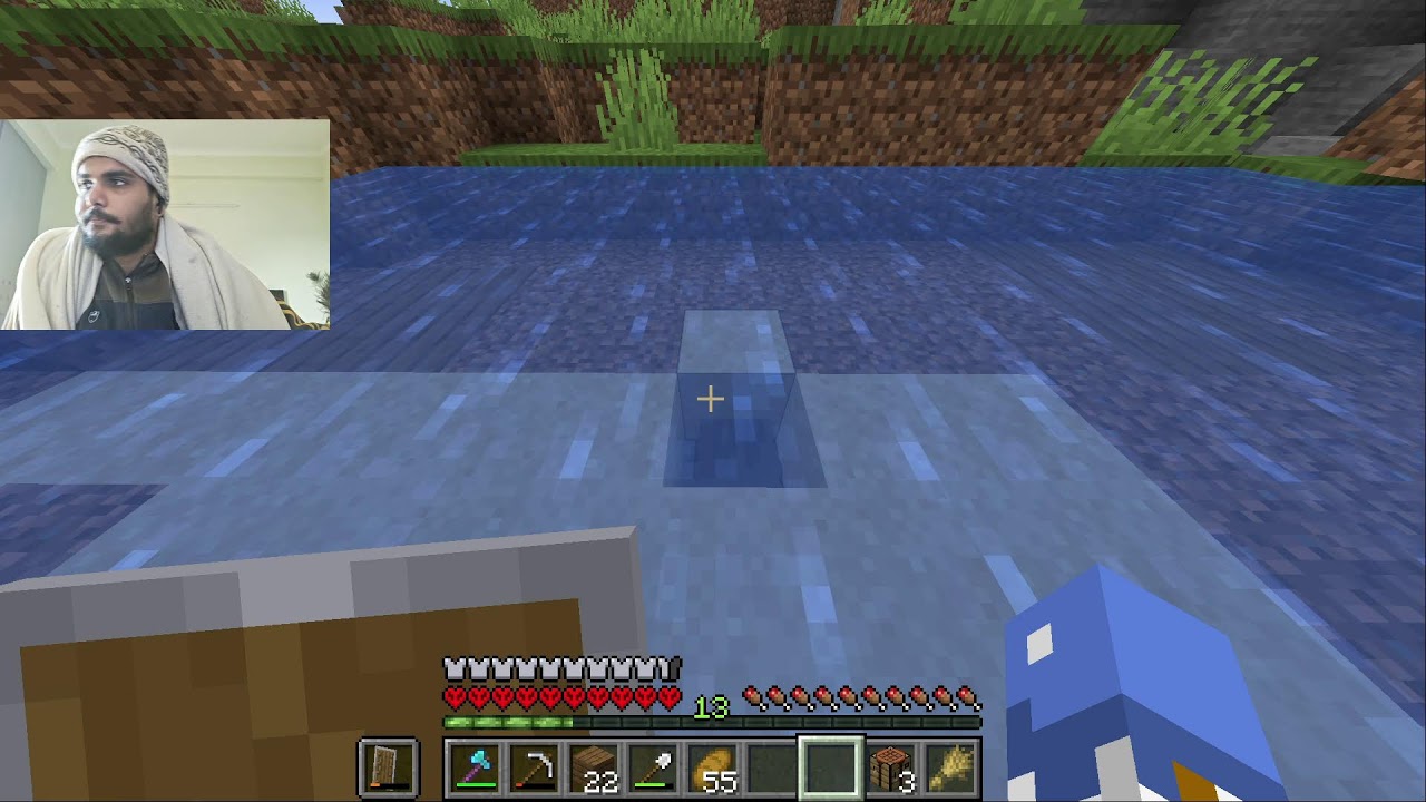 Minecraft Hardcore Solo Run [Day1]