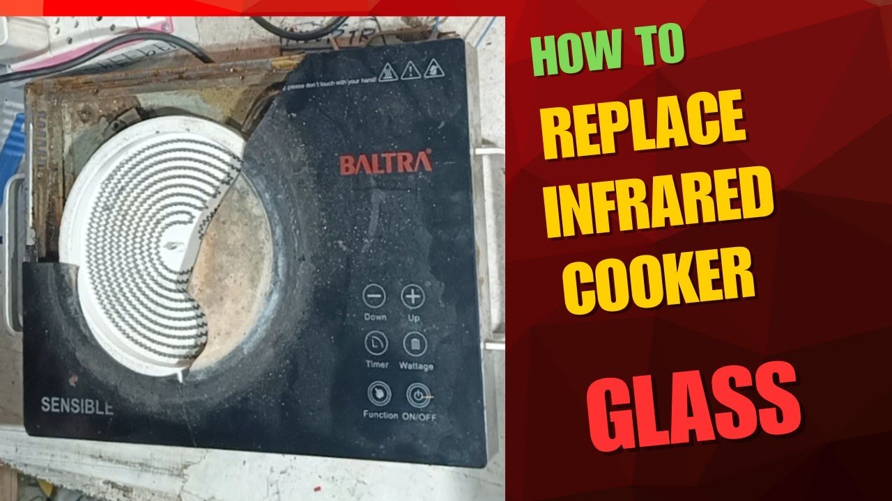 How to Replace Broken Infrared Cooker Glass at Home | Full Repair Guide in Hindi/Urdu---