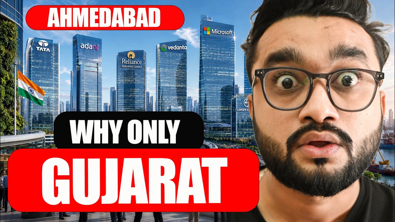 Why Every Big Company is Moving to ONLY Gujarat? | The Hidden Masterplan