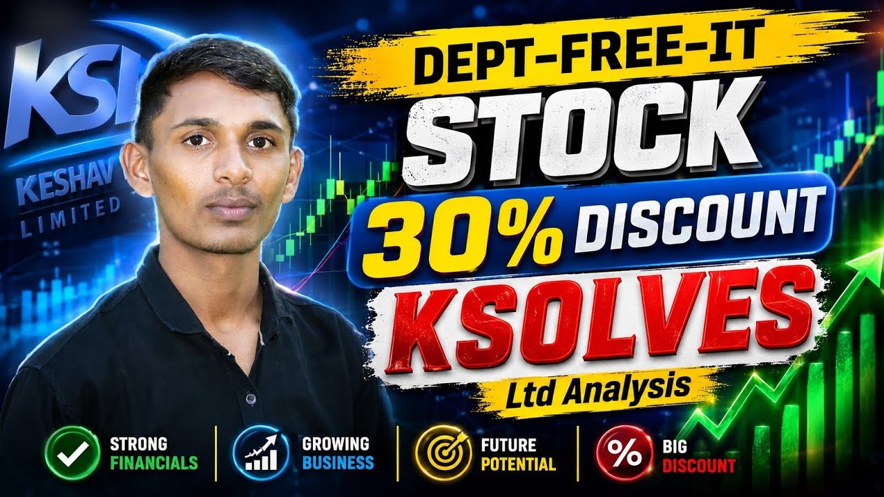 KSolves Ltd Analysis 2026 | 30% Discount पर मिल रहा यह Debt-Free IT Stock? 🚀 Multibagger Potential ?