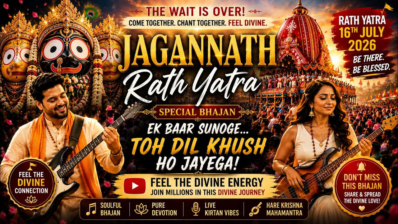 Jagannath Rath Yatra 2026 Special | This Bhajan Will Give You Goosebumps!