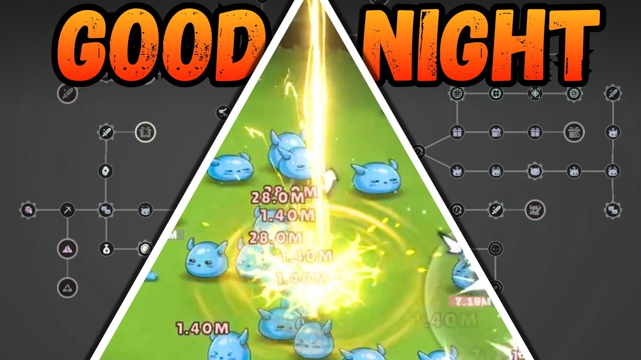 I made MILLIONS slaughtering slimes so you can sleep