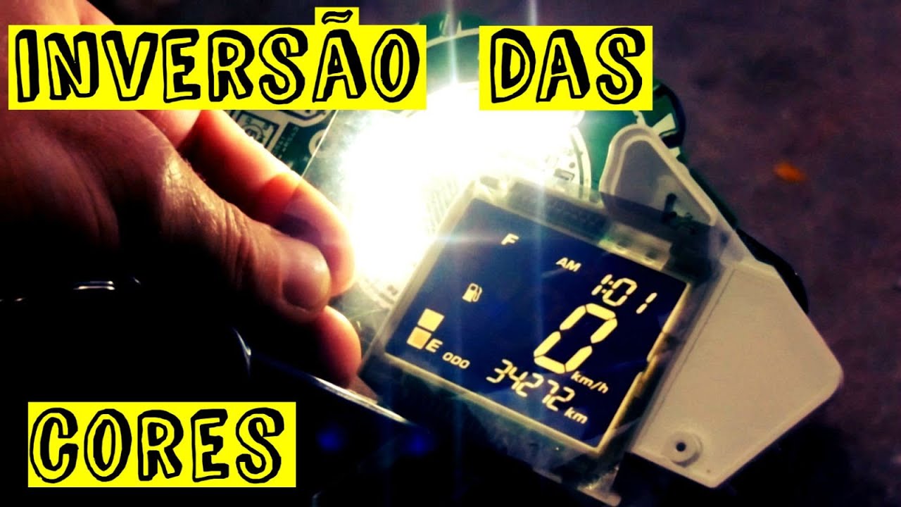 Como inverter display LCD painel Cb 300 Tutorial Completo